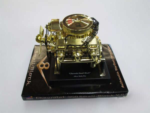 Engine 350 ci , Bronze plated , Limited Edition