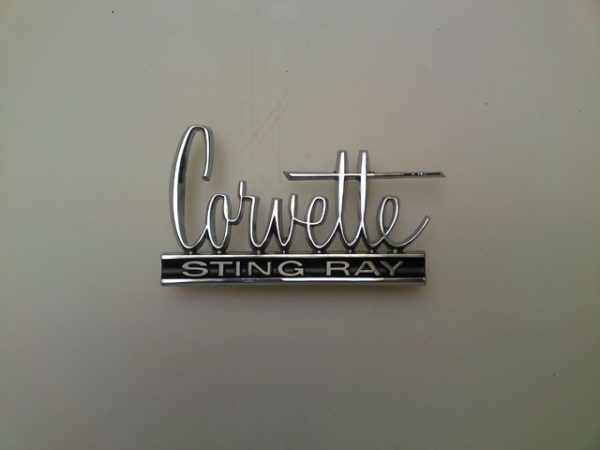 1966 Hood Emblem Script