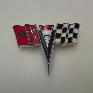 63--64 Emblem , Cross Flags Front