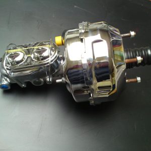 68--82 Chrome Power Brake Master Cylinder & Booster