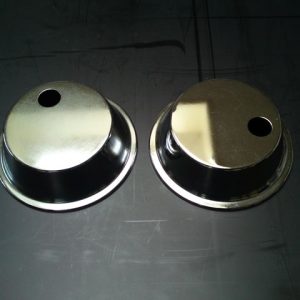68--82 Chrome Headlight Actuator Covers