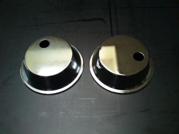 68--82 Chrome Headlight Actuator Covers