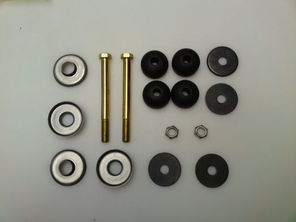 63--82 Bolt Kit , Leaf Spring Outer w/Cushions