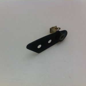 T-Top, 79--82 Plate , Lock Pin Right Black w / Alarm