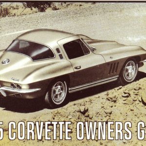 Owner manual 1965