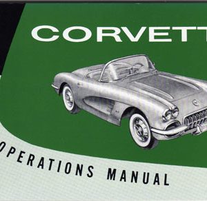 Owner manual 1960