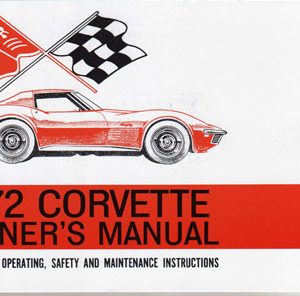 Owner manual 1972