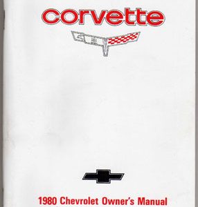 Owner manual 1980