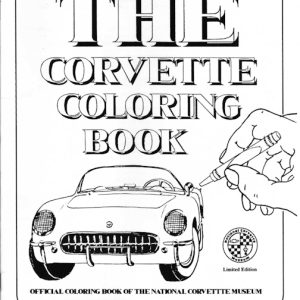 The Corvette colouring book