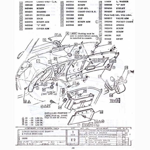 Assembly Manual 1969 - Afbeelding 3